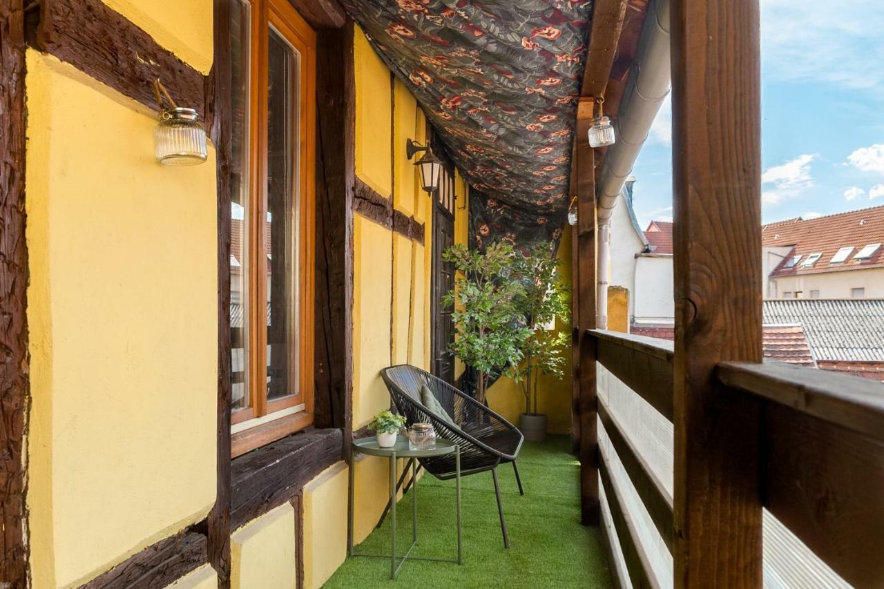 Appartement Pandore - Colmar City Center - Balcony Exteriör bild